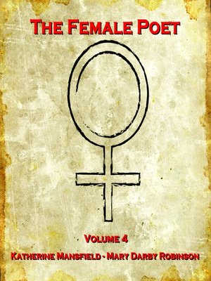cover image of The Female Poet, Volume 4